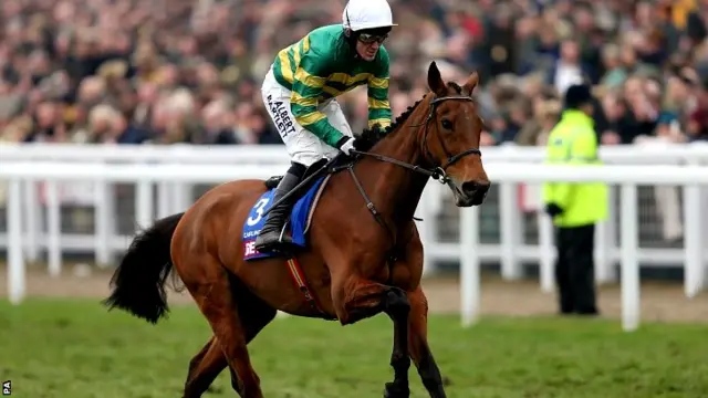 Carlingford Lough ridden by jockey Tony McCoy