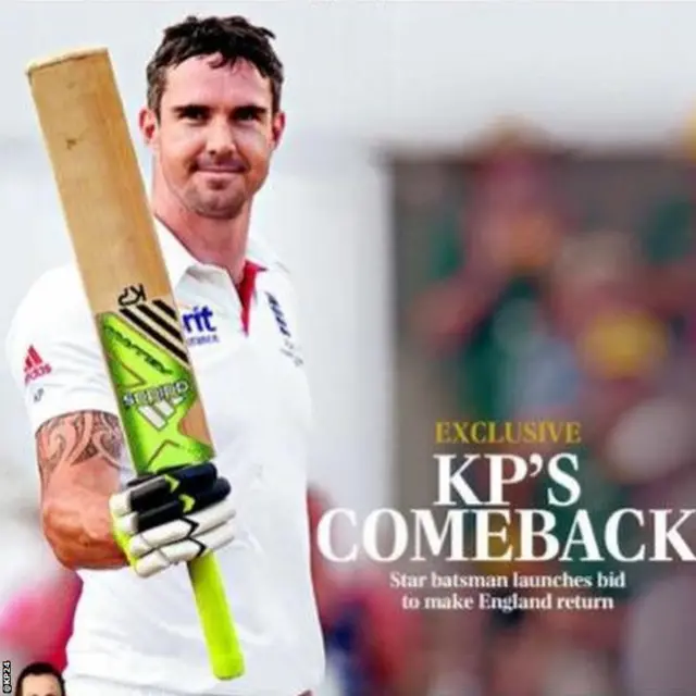 Kevin Pietersen twitter profile