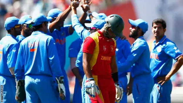 India v Zimbabwe