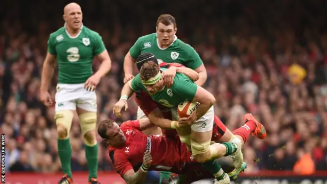 Ireland tackled