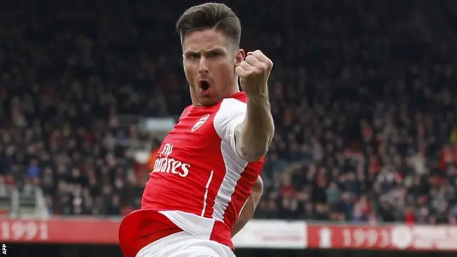 Arsenal striker Olivier Giroud