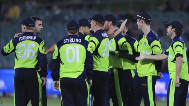 Ireland celebrate