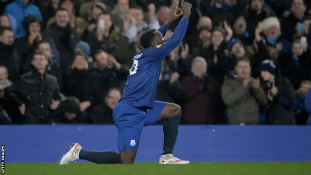 Everton forward Romelu Lukaku