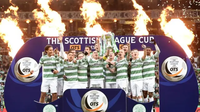 Celtic win the League Cup for a 15th time