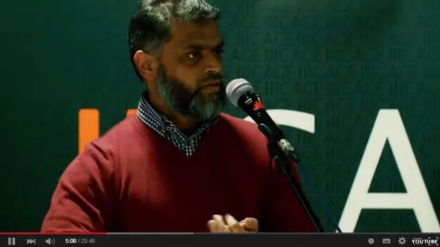 Moazzam Begg on YouTube