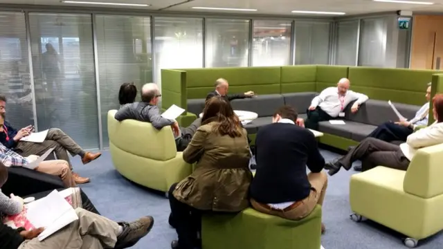 Midlands Today mornin meeting