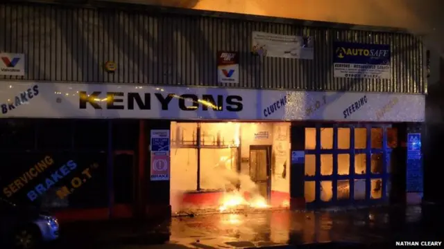 Kenyons fire