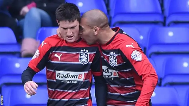 Joe Lolley of Hudderfiled (left)