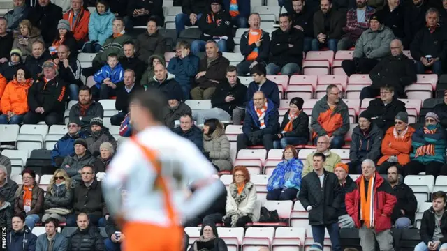 Blackpool fans