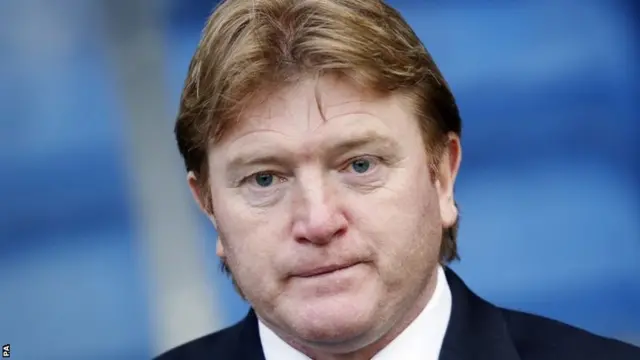 Rangers manager Stuart McCall