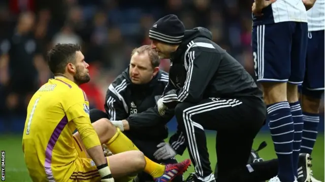 Ben Foster gets treatment