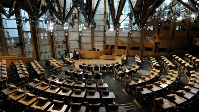 Holyrood chamber