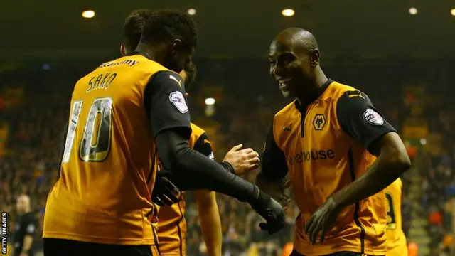 Benik Afobe celebrates