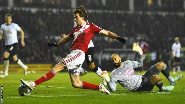 Patrick Bamford scores