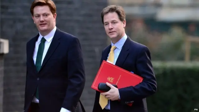 Danny Alexander and Nick Clegg