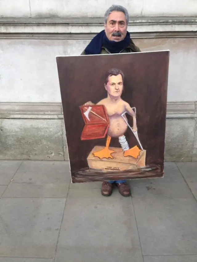 Downing Street artist