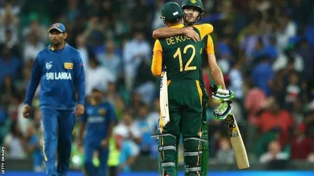 Quiton De Kock and Faf du Plessis