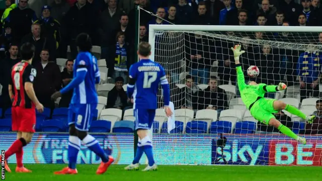 Harry Arter scores for Bournemouth