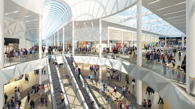 Meadowhall centre illustration