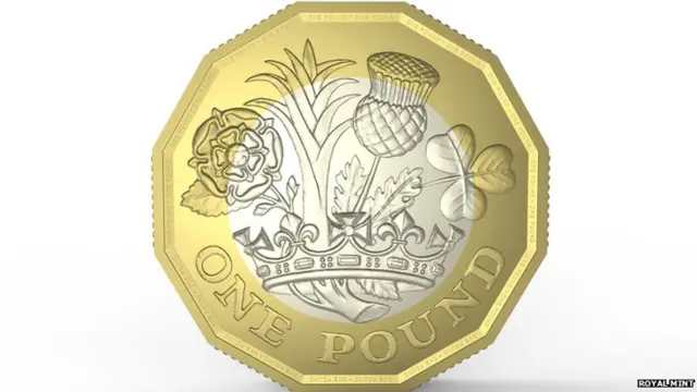 New pound coint