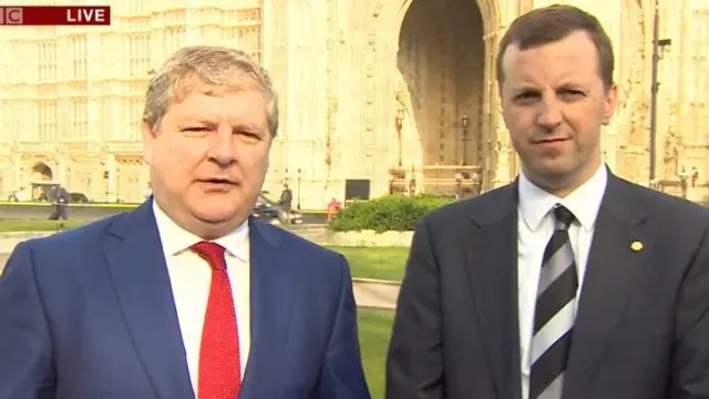 Angus Robertson and Jonathan Edwards