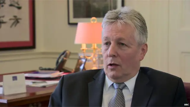 DUP Leader Peter Robinson