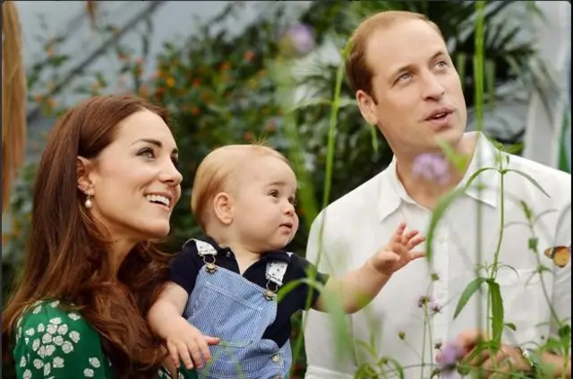 Prince George, Prince William, Kate Duchess of Cambridge