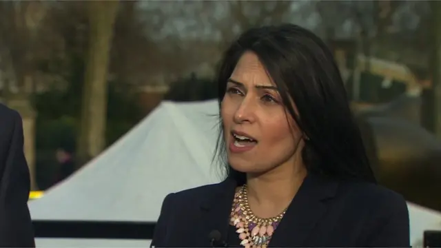 Treasury Minister Priti Patel