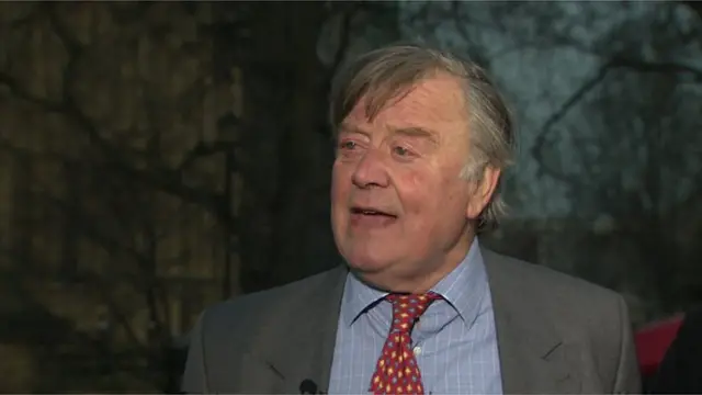 Former Chancellor Ken Clarke MP