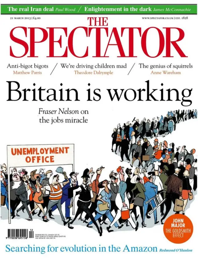 The Spectator front page