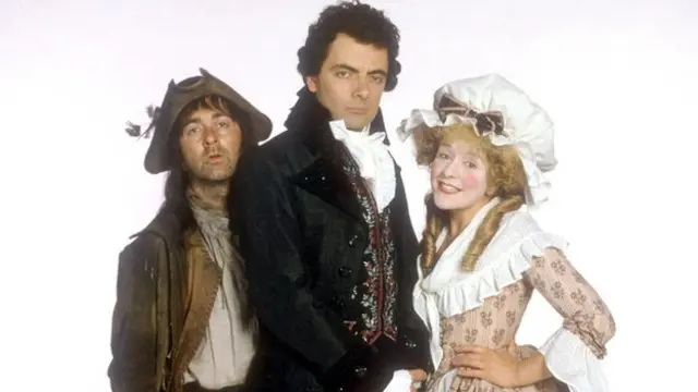 Blackadder, Baldrick and Queenie