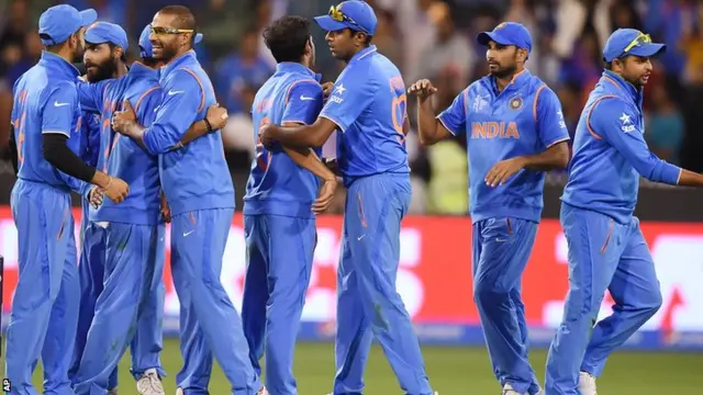 India celebrate