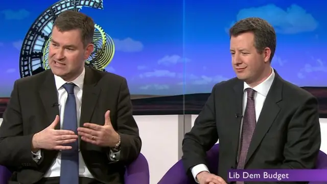 David Gauke and Chris Leslie