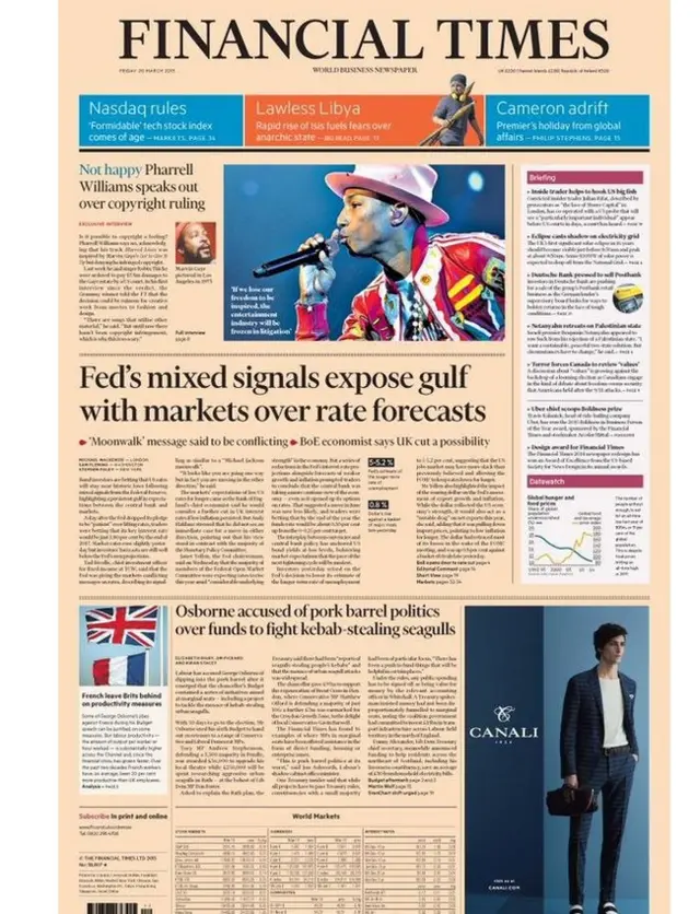 FT front page