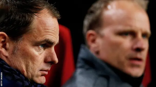 Frank de Boer and Dennis Bergkamp