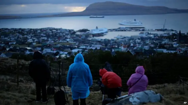 Torshavn in the Faroe Islands