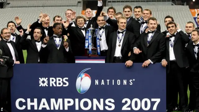 France win the 2007 Six Nations