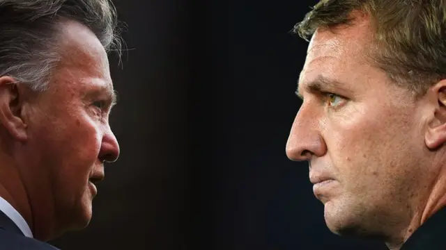 Brendan Rodgers and Louis van Gaal