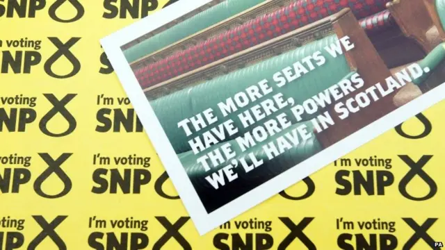 SNP election poster