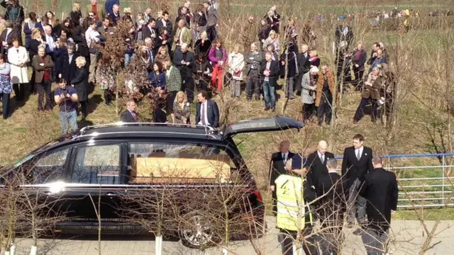 Coffin at Fenn Lane Farm