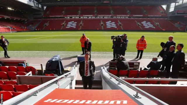 Louis van Gaal at Anfield