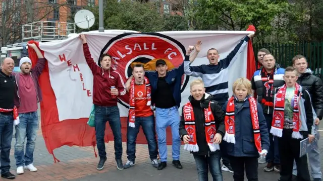 Walsall fans