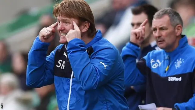 Rangers boss Stuart McCall