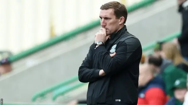 Hibs boss Alan Stubbs