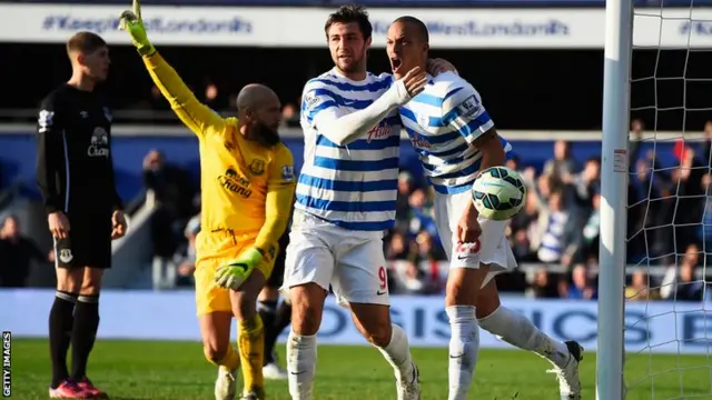 Austin and Zamora protest disallowed goal