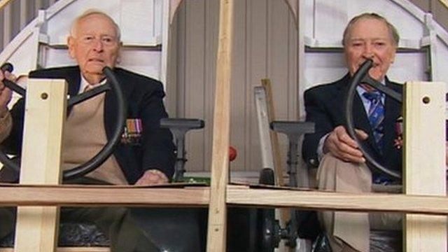 Leslie Kershaw and Ken Plowman, Jet Age Museum, Gloucestershire