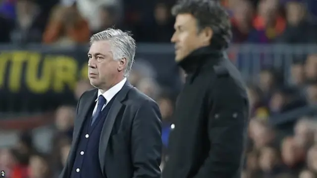 Carlo Ancelotti and Luis Enrique