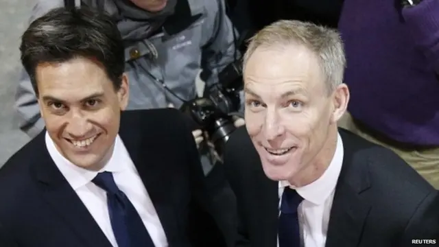 Ed Miliband and Jim Murphy