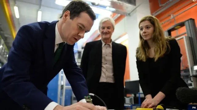 George Osborne at the Science Museum