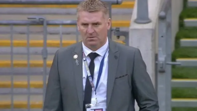 Walsall manager Dean Smith